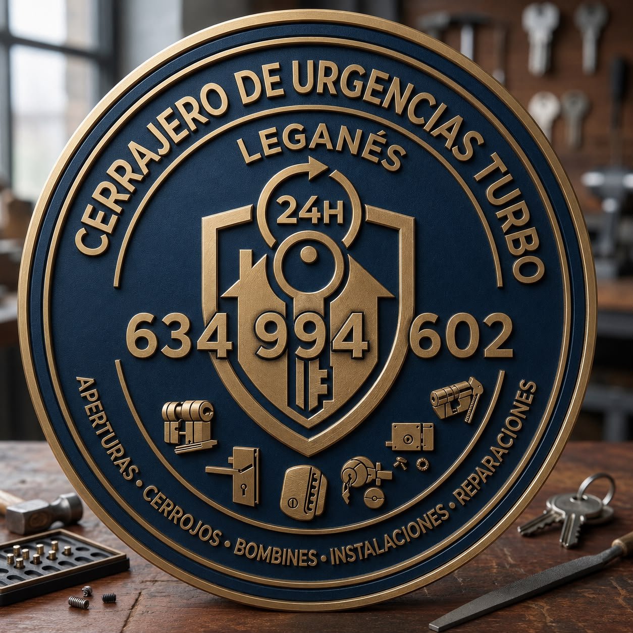 Cerrajero de Urgencias Turbo Leganés 24 horas